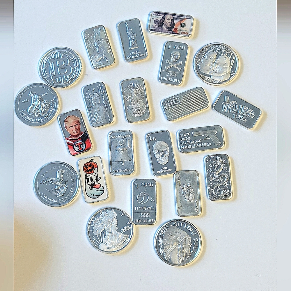 5g Random .999 Silver Bar Lot